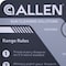 Allen Co Krome Handgun Shooting Range & Cleaning Mat, 16.5 in. L x 11 in. W, Black/Gray 70547 - alternate 5